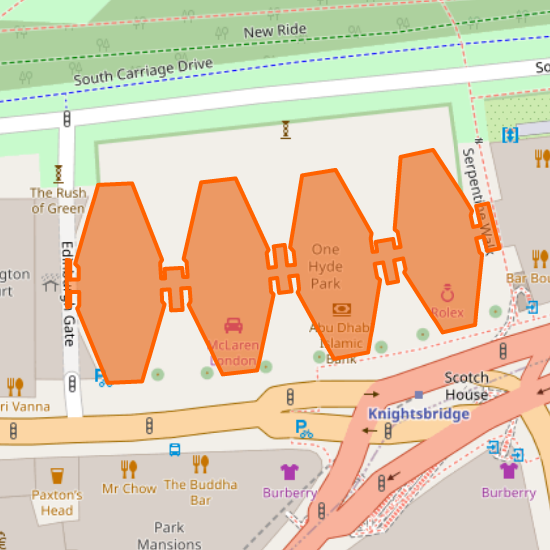 One Hyde Park, Knightsbridge, London, United Kingdom