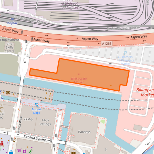 Trafalgar Way, Canary Wharf, Poplar, London Borough of Tower Hamlets, GB-TWH, London, Greater London, England, GB-ENG, E14 5ST, United Kingdom