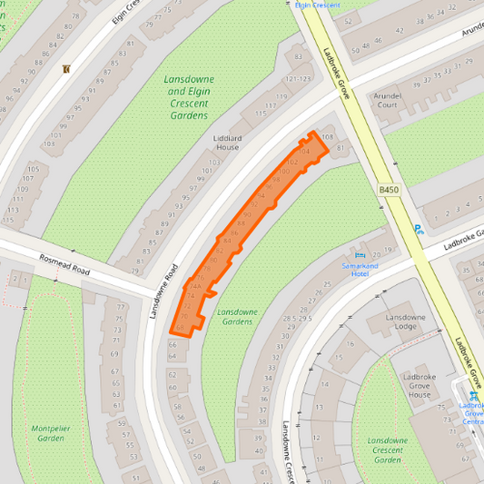 Lansdowne Road, Lancaster West Estate, Royal Borough of Kensington and Chelsea, GB-KEC, London, Greater London, England, GB-ENG, W11 2LD, United Kingdom